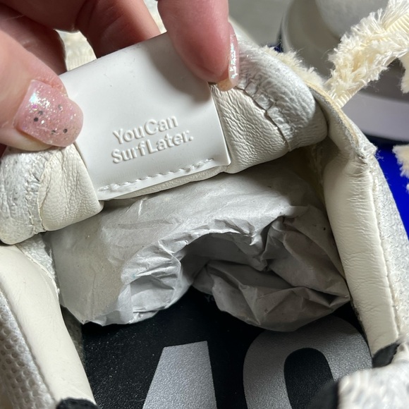 NWT P448 Cancun Designer Sneakers women’s size 12.5 or EU43 beige - Picture 4 of 7